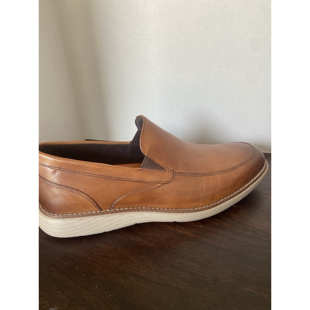 Rockport Garett Venetian Men's Cognac Loafers Sz10 - Picture 4 of 11